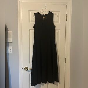 Donna Karan Black Midi/Maxi Dress